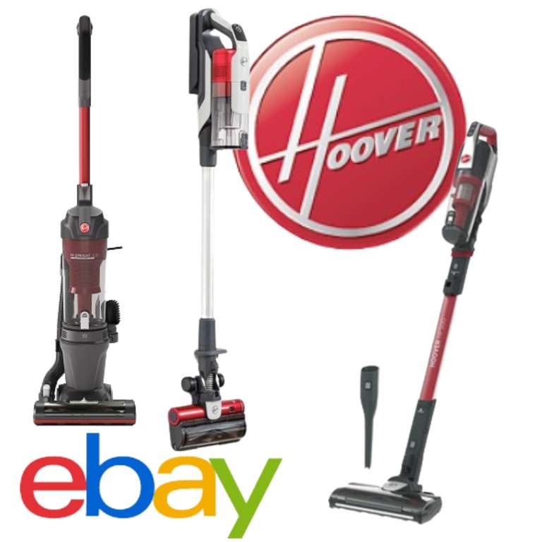 15% Off selected models(Max £100 off) +10% Off with code stack e.g.:Upright 300 Vacuum Cleaner £91.79 @ Hoover UK