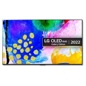 LG OLED77G26LA 77" Evo Gallery 4K UHD HDR Smart OLED TV - 5 Year Warranty + LG HBSFN4 TONE FN4 Wireless Earbuds With Code