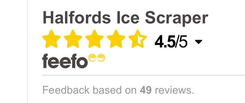 Halfords Ice Scraper