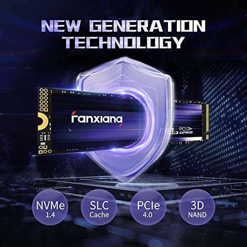 fanxiang S880 2TB PCIe 4.0 NVMe SSD 7300MB/s Sold by LDCEMS FBA