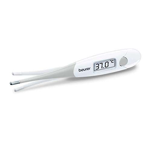 Beurer FT 13 Waterproof Flexible Digital Thermometer with Optical and Sound Fever Alert £4.99 @ Amazon