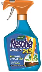 Resolva 24H Ready To Use Weed Killer, 1 Litre £2.50 @ Amazon