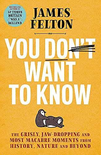 You Don't Want to Know Hardcover Book £2.89 @ Amazon