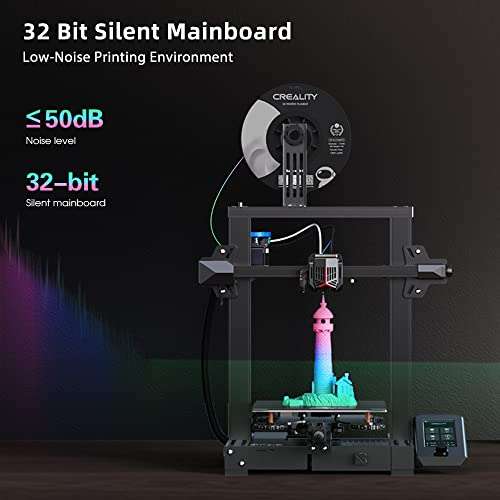 Creality Ender 3 V2 Neo 3D Printer - Metal Extruder/Auto-leveling/Flexible Magnetic-build plate NEW £214 or GRADE A £183.49 delivered @ Box