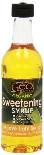 Geo Organics Organic Light Agave Syrup 250 g (Pack of 6) - Sold by Energy-Star