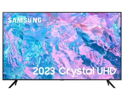 Samsung UE43CU7100KX Series 7 43" UHD 4K HDR Smart TV, w/c, sold by Crampton and Moore (UK Mainland)