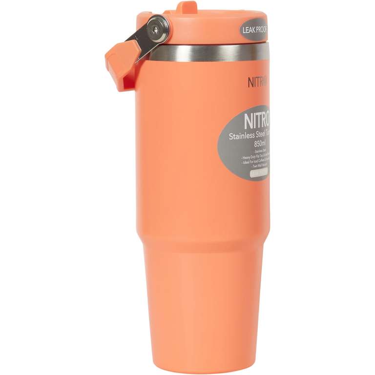 Nitro Rose/Coral Stainless Steel Tumbler by Nitro C&C only at selected stores