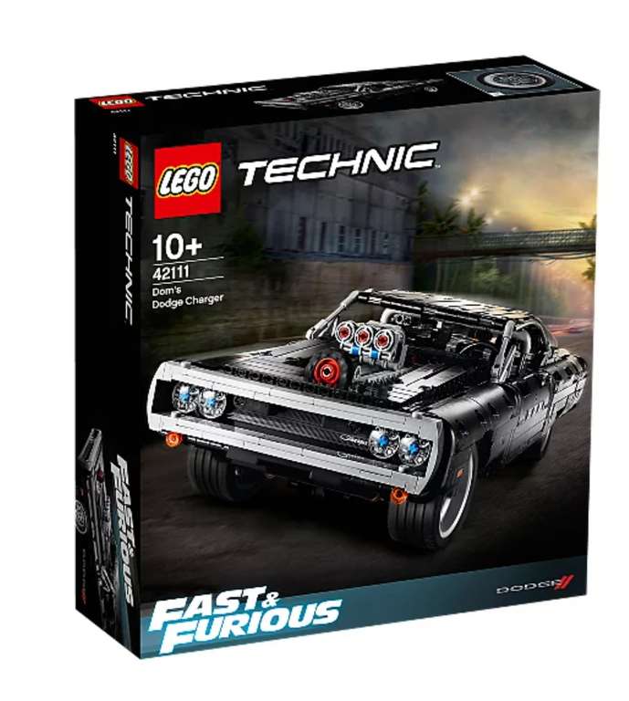 LEGO Technic Dom's Dodge Charger F&F Set 42111