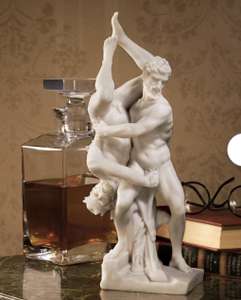 Hercules and Diomedes (1550) Bonded Natural Marble Figurine - £45.99 @ Wayfair