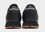 Mens Black Leather Reebok classic sizes 7- 11 available - free click and collect