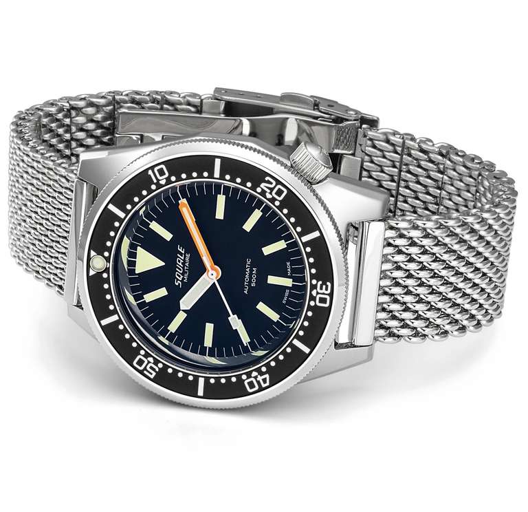 Squale Militaire 1521 dive watch £590 with code at Jura Watches