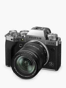 Fujifilm X-T4 Compact System Camera with XF 18-55mm IS Lens, Silver - £1249 @ John Lewis