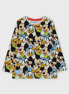 Disney Mickey & Friends Print Kids Top From £3.50 with Free Click and collect from Argos