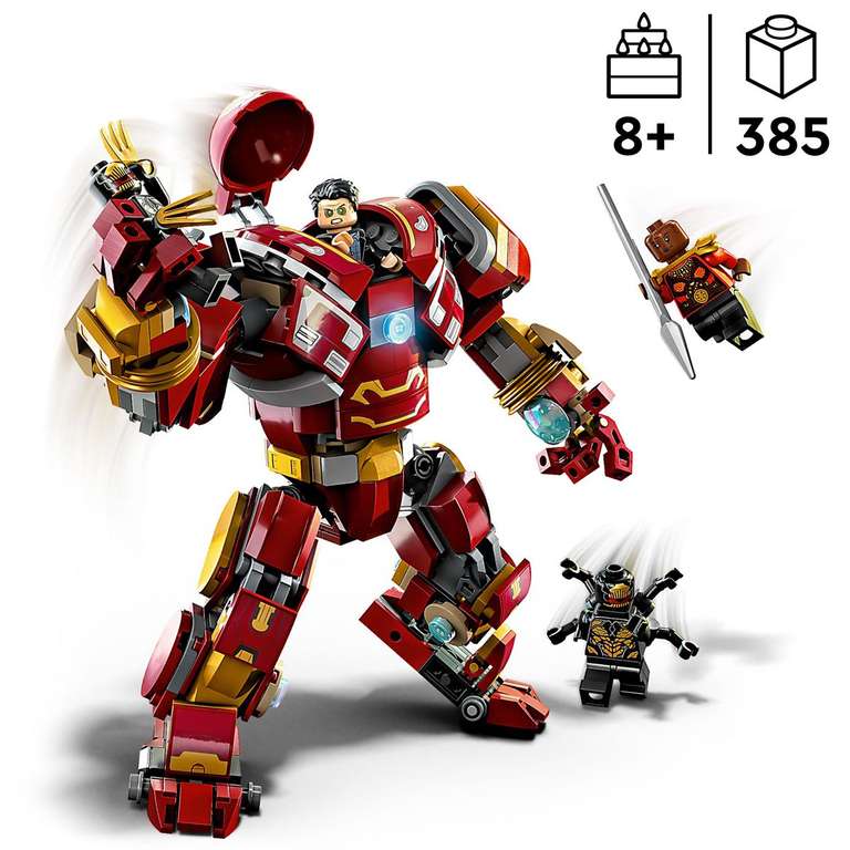 LEGO Marvel 76247 The Hulkbuster: The Battle of Wakanda Set - £28.99 @ Smyths