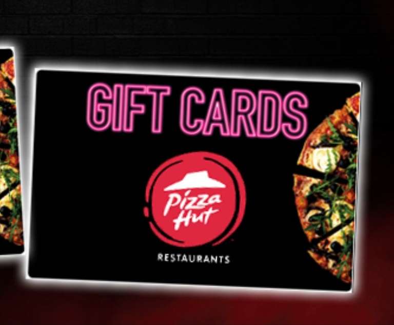 20% off Pizza Hut gift cards @ Pizza Hut