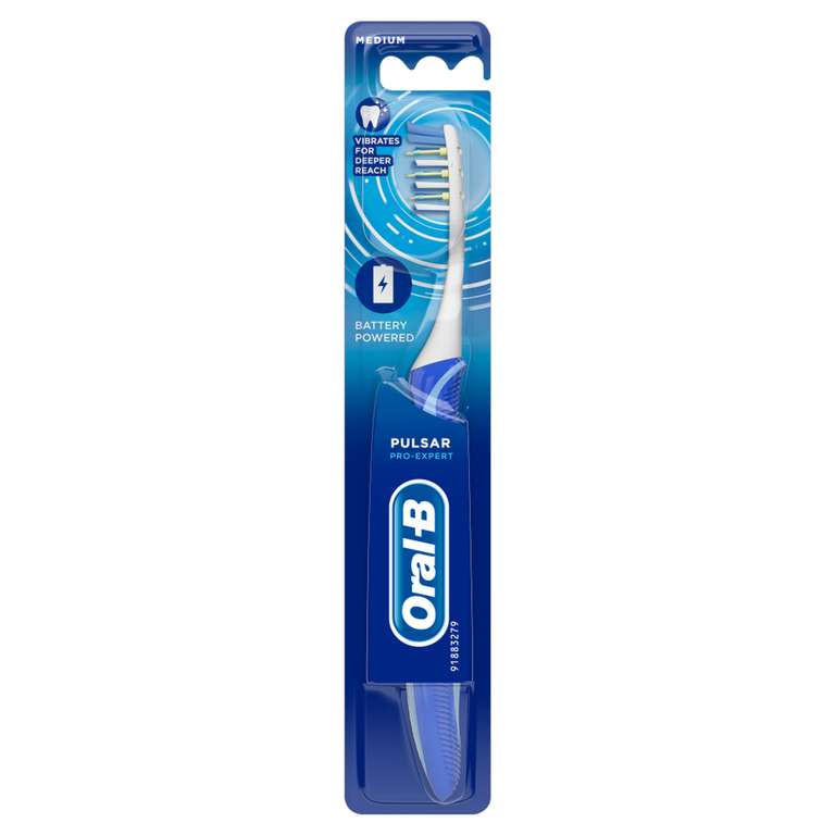 Oral-B Pulsar Pro-expert 35 Toothbrush £3.50 @ Sainsbury's Braintree