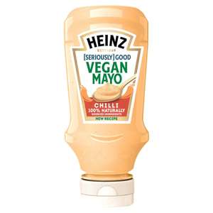 Heinz Vegan Mayo Chilli 220ml - 39p @ Farmfoods Westwood Cross, Broadstairs