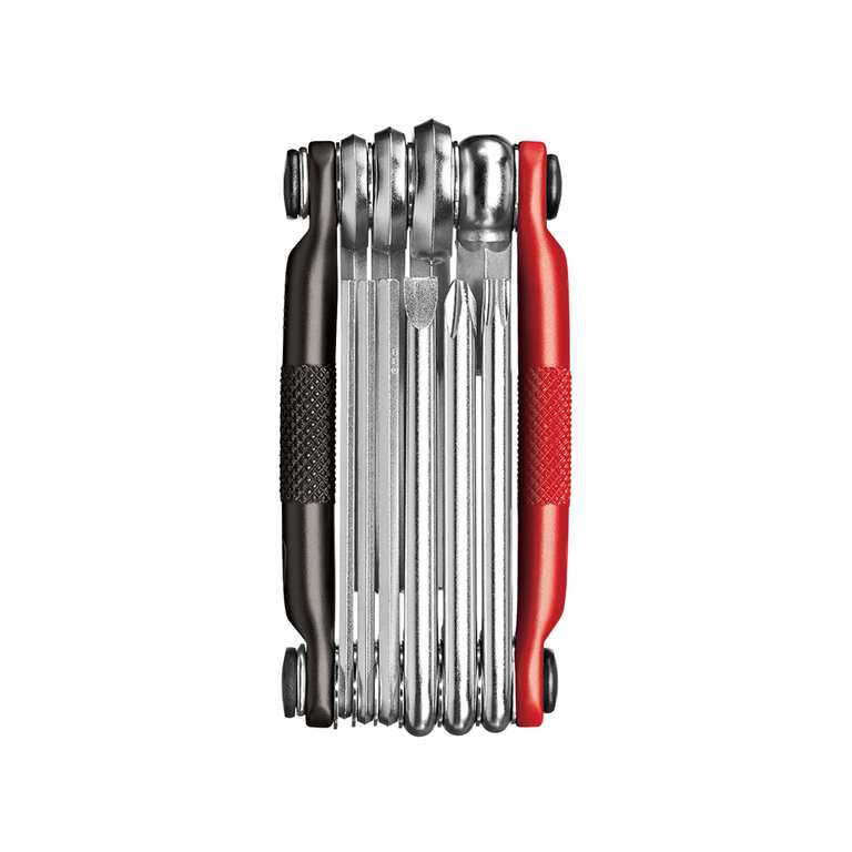 Crankbrothers Multi-10 Bicycle Multi-Tool, Red