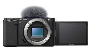 Sony Alpha ZVE10 24.2MP Vlog Camera Body Only - Black (limited clearance stock for collection)