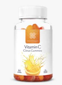 Vitamin C Citrus Gummies x 90 £1 + Free delivery with code (CONTAINS GELATIN) @ Healthspan