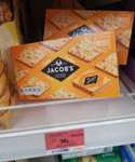 Jacob's Cream Cracker Snackpack x8 185g 30p instore @ Sainsbury's Gt Homer, Liverpool
