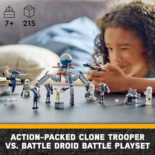 LEGO 75372 Star Wars Clone Trooper & Battle Droid Battle Pack