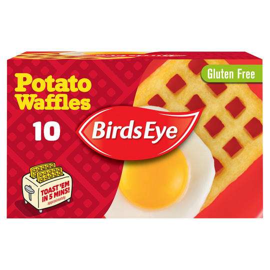 Birds Eye Original Potato Waffles 10 pack £2.25 or 7 for £10