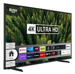 Bush 43 Inch Smart 4K UHD HDR LED Freeview TV - Free C&C