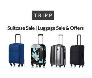 Up to 70% off luggage / Case Sale Plus Extra 10% off with Code at Tripp