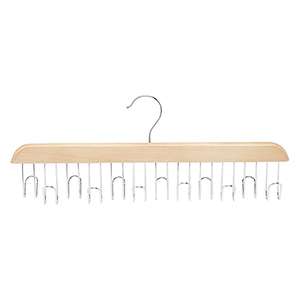 Amazon Basics Wooden Belt Hanger - Natural, 1-Pack £3.87 @ Amazon Prime