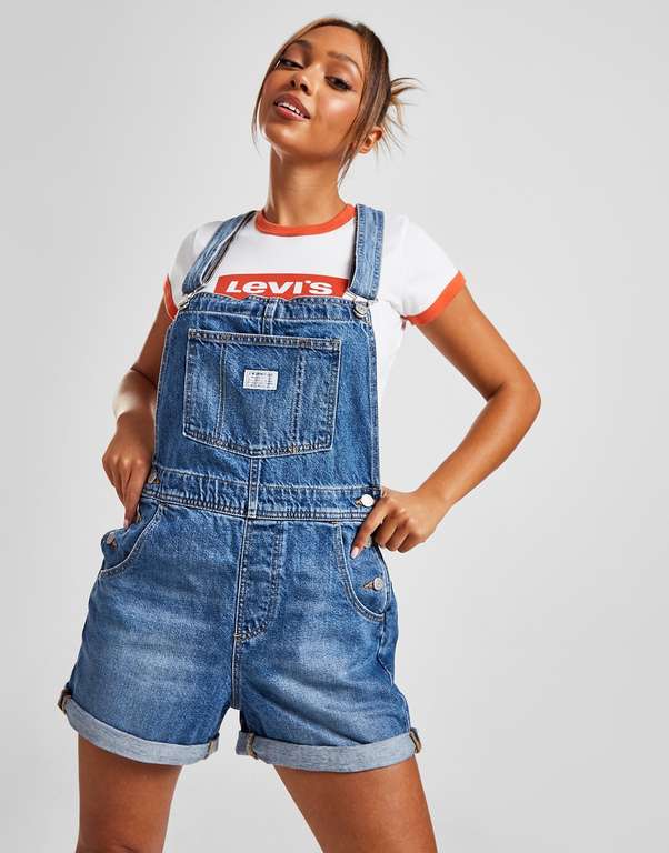 Women’s LEVI'S Vintage Shortalls dungarees £24 with code + free click and collect (Via App) @ JD Sports