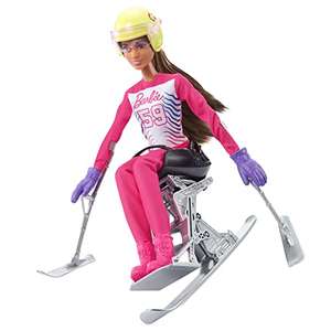 Barbie Winter Sports Para Alpine Skier Brunette Doll (12 in) £23.98 @ Amazon