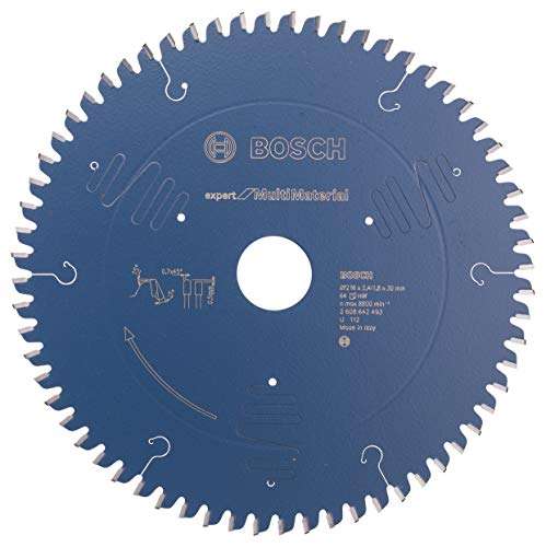 Bosch Professional Expert for Multi Material circular saw blade 216 x 30 x 2.4 mm, 64 teeth £51.23 @ Amazon