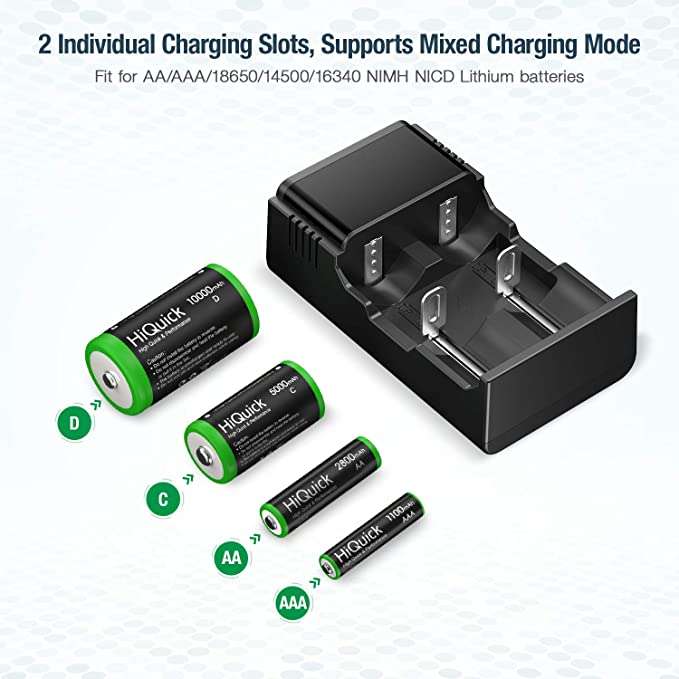 raw garden battery charger