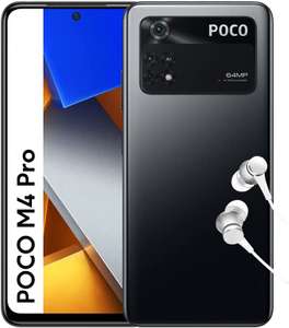 POCO M4 Pro - Smartphone 6+128GB, 6.43” 90Hz AMOLED DotDisplay, MediaTek Helio G96, 64MP Triple Camera, 5000mAh, Power Black - £159 @ Amazon