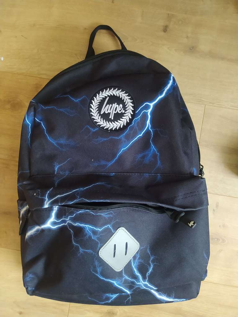 Hype Lightning Backpack - £19.99 free Click & Collect @ WH Smith