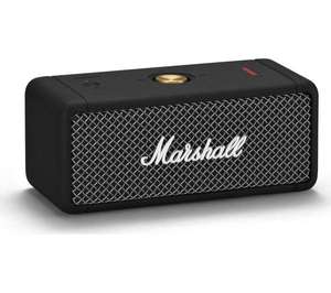 MARSHALL Emberton Portable Bluetooth Speaker - Black or Black & Brass £99 Delivered @ Currys