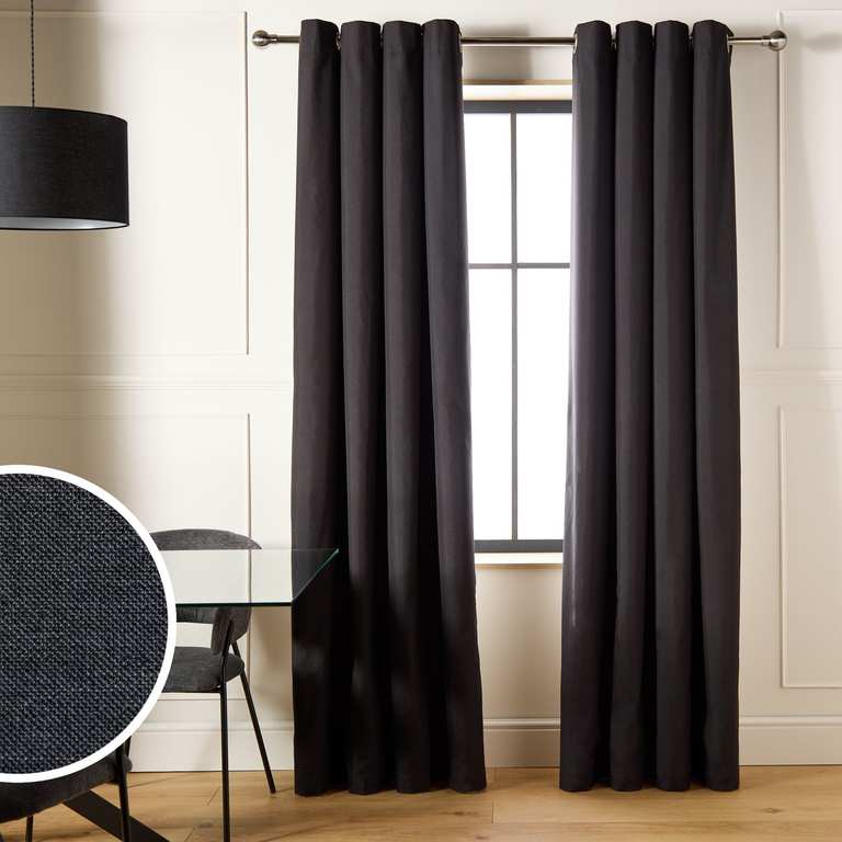 Habitat Blackout Eyelet Curtains - 15 Colours - Free C&C