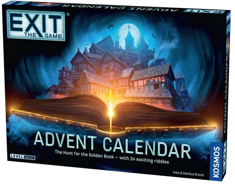 Kosmos Exit advent calendars: Golden Book (2021) and Ice Cave (2020) - £22.25 Each (+£2.99 Delivery) @ Magic Madhouse