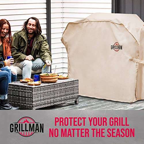 Grillman Grill Cover Gas BBQ Cover 183 L x 66 W x 130 H cm, Black £10.99 + Other Sizes Dispatches from Amazon Sold by I-Innovate