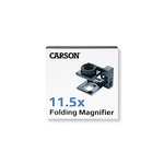 Carson Linen Test Magnifier Loupe, Black, 11.5x15 LED Lighted (LT-10) - £9.15 @ Amazon