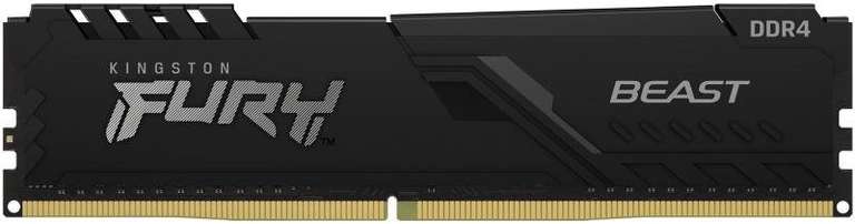 Kingston FURY Beast 16GB 3200MHz DDR4 RAM - Black - KF432C16BB1/16 £37.49 + £1.51 delivery @ Ebuyer UK Mainland