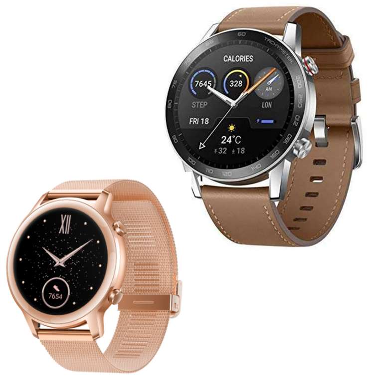 HONOR MagicWatch 2 46 mm Brown Flax version £79.99 or 42mm Sakura Gold £69.99 using coupon @ Honor