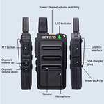Retevis RT619 Walkie Talkies for Adults, PMR446 Mini 2 Way Radio Rechargeable 1300mAh - £123.99 with voucher Sold by RetevisDirect @ Amazon