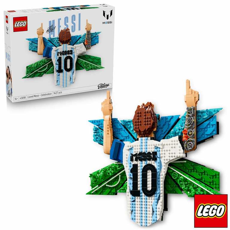 Lego Editions Football Messi Portrait - Model 43018