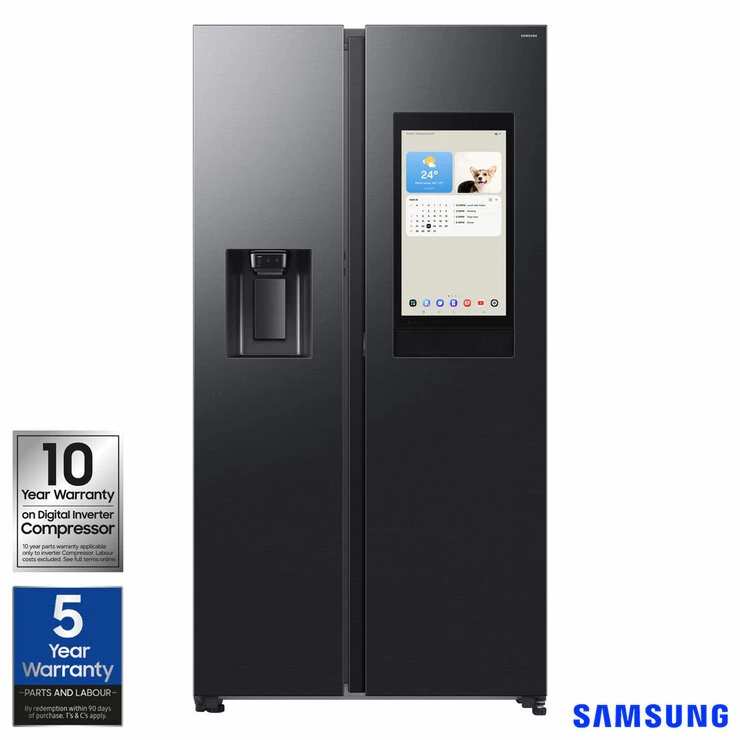 Samsung RS90F66BEFEU, Side by Side Fridge Freezer Free Installation and Disposal Service, 5 Year Warranty (£1000 off at Checkout)