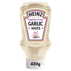 Heinz Turkish style garlic sauce 420g - Nectar price