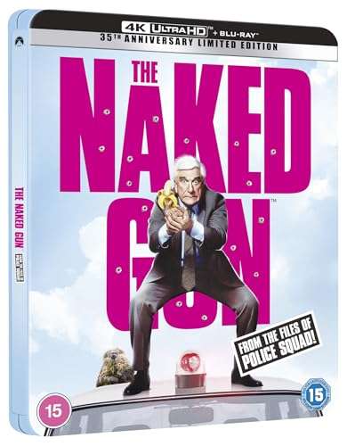 The Naked Gun: From The Files Of Police Squad! 4K UHD Steelbook - discount applied at checkout