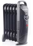 Schallen Black Portable Electric Slim Oil Filled Radiator Heater with Adjustable Temperature - £21.99 sold & dispatched by Netagon @ Amazon