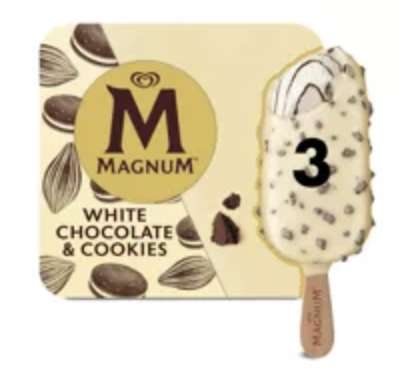 Magnum White Chocolate & Cookie 270 ml - £1.04 instore @ Asda (Pudsey)